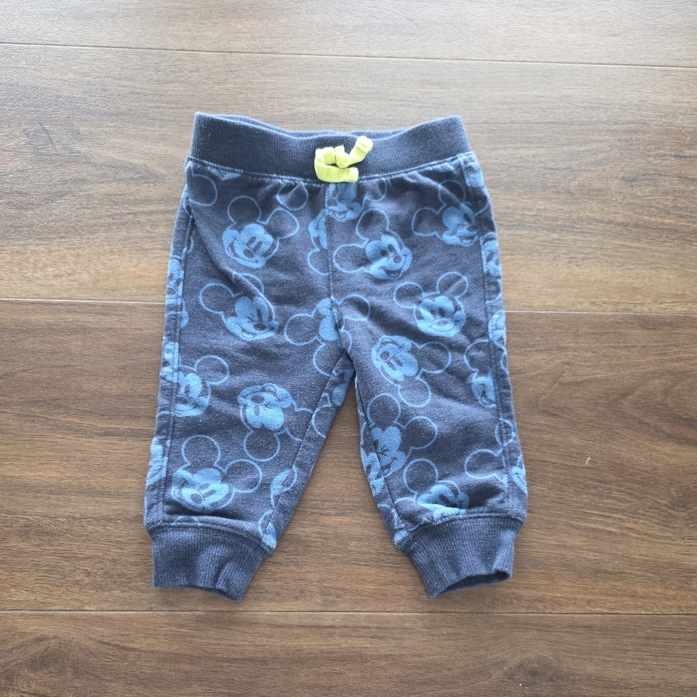 Disney Mickey Mouse Jogger Pants SIZE: 12 Months